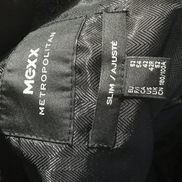 Mexx metropolitan black velvet tuxedo - Picture 9 of 11